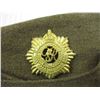 Image 2 : WWII C.A.S.C Royal Canadian Army (Service Corp) Wedge Cap (Dated 1941 Size 6-7/8ths)