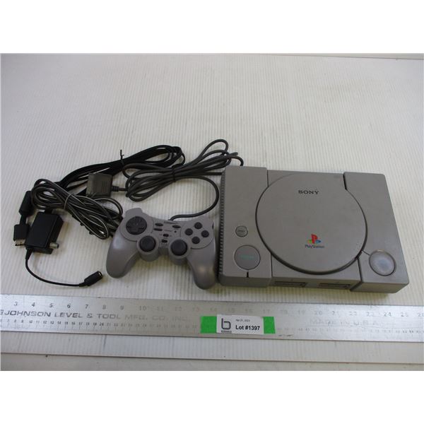 PlayStation 1 Gaming Console with Controllers