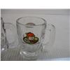 Image 3 : (3) A&W Glass Baby Mugs