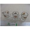 Image 4 : (3) A&W Glass Baby Mugs
