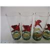 Image 2 : (6) Vintage Pheasant Drinking Glasses