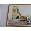 Image 2 : Print of Esterhazy Saskatchewan Grain Elevators (16.5x12.5)