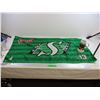 Image 1 : Saskatchewan Roughrider Pilsner Flag and Collector Mug