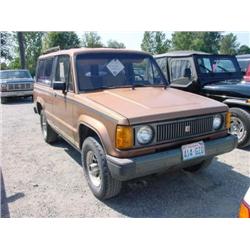  1986 ISUZU TROOPER II - 210,815 Exmt