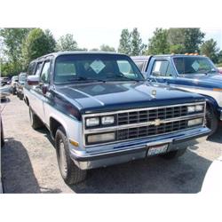  1989 CHEVROLET SUBURBAN - 678 (5-Digit)