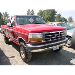  1993 FORD F250 PICKUP - 181,727 Act
