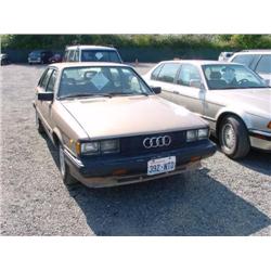  1984 AUDI 4000S - 139,712 Exmt