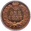 Image 3 : 1898 Indian Cent PCGS graded PR65 Red & Brown
