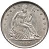 Image 2 : 1840 Liberty Seated Half Dollar, Reverse of 1839 PCGS graded AU58