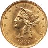 Image 2 : 1907 $10 Liberty Gold NGC graded MS62
