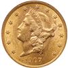 Image 2 : 1907 $20 Liberty Gold NGC graded MS62