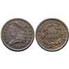 Image 1 : Pair of 1809 C-6 R1 Half Cents with Rotated Reverse