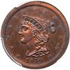 Image 2 : 1840 First Restrike Breen 1-B R7+ PCGS graded PR65 Red & Brown, CAC Approved