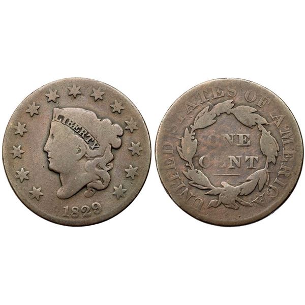 Trio of Cents, 1823-1829