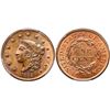 Image 1 : 1835 N-8 R1 Head of 1836 PCGS graded MS64 Red & Brown, CAC Approved