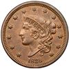 Image 2 : 1838 N-4 R2 ANACS graded AU50