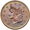 Image 2 : 1839 N-13 R2 Booby Head ANACS graded MS62 Brown