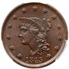 Image 2 : 1843 N-4 R1 Petite Head, Large Letters PCGS graded MS65 Brown