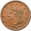Image 2 : 1843 N-11 R2- Petite Head, Small Letters ANACS EF40 Details Damaged