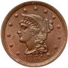 Image 2 : 1854 N-23 R2 PCGS graded MS66 Brown, CAC Approved