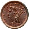 Image 2 : 1854 N-30 R5+ PCGS graded MS63 Brown