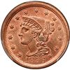 Image 2 : 1856 N-12 R1+ Upright 5 PCGS UNC Detail Questionable Color