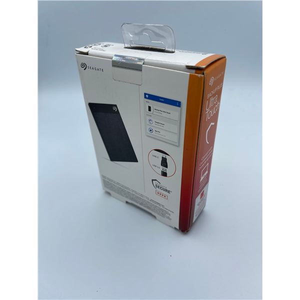 Seagate Backup Plus Ultra Touch HDD 2TB External Hard Drive – Black USB-C USB 3.0 - 152334080422CAS0