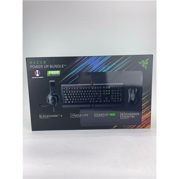 Razer Power Up Gaming Bundle V2 with Keyboard, Mouse & Headset - 17166260522CAS0EC2014