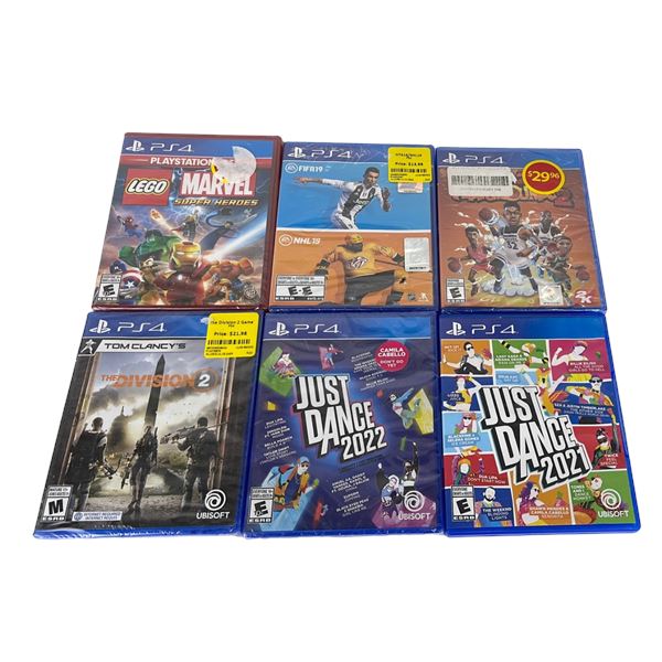 Discount PlayStation 4 (PS4) Games Bundle - BIN16331240323CBS0EC998