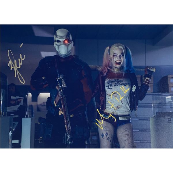 Autograph Signed Suicide Squad Photo