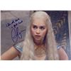 Image 1 : Autograph Signed Emilia Clarke Photo