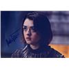 Image 1 : Autograph Signed Maisie Williams Photo