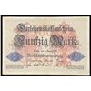 Image 2 : 1914 Germany 50 Marks WW1 First Issue P# 48a Grades vf+