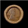 Image 2 : Mixed small cents 1c orig shotgun roll, 1917-d Wheat Cent, 1893 Indian Cent other end, Brinks Wrappe
