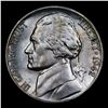 Image 2 : 1942-p Jefferson Nickel 5c Grades GEM++ Unc