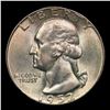 Image 2 : 1952-p Washington Quarter 25c Grades GEM+ Unc