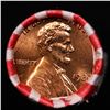Image 2 : Shotgun Lincoln 1c roll, 1980-p 50 pcs Bank Wrapper.