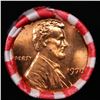 Image 2 : Shotgun Lincoln 1c roll, 1970-p 50 pcs Bank Wrapper.