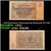 Image 1 : 1937 Germany 2 Rentenmark Banknote P# 174b Grades vf+