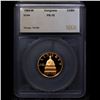 Image 2 : Proof 1989-w Congress Gold Commemorative $5 Graded pr70 dcam By SEGS