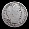 Image 2 : 1908-o Barber Half Dollars 50c Grades vg, very good
