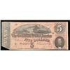 Image 2 : 1864 $5 Confederate Note, T69 Grades Cu details