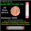 Image 1 : Shotgun Lincoln 1c roll, 1973-d 50 pcs Bank Wrapper.