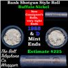 Image 1 : Buffalo Nickel Shotgun Roll in Old Bank Style 'Bell Telephone'  Wrapper 1925 &d Mint Ends