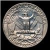Image 3 : 1955-d Washington Quarter 25c Grades GEM Unc