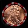 Image 2 : Shotgun Lincoln 1c roll, 1994-d 50 pcs Bank Wrapper.