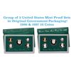 Image 1 : Group of 2 United States Mint Proof Sets 1996-1997 10 coins.