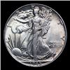 Image 2 : 1945-p Walking Liberty Half Dollar 50c Grades Select+ Unc