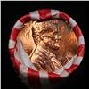 Image 2 : Shotgun Lincoln 1c roll, 1973-d 50 pcs Bank Wrapper.