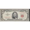 Image 2 : 1963 $5 Red seal United States Note Grades vf+